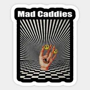 Illuminati Hand Of Mad Caddies Sticker